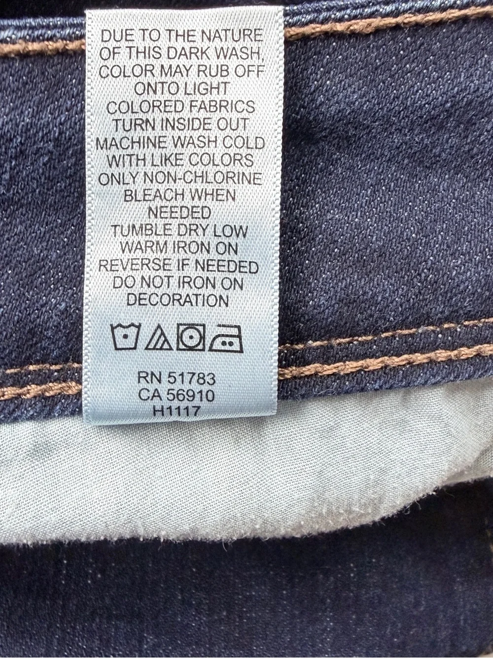Maurices Dark Blue Denim Jean Shorts